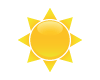 Warm, sunny and breezy