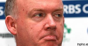 Declan Kidney pictured after yesterdays loss to Wales. Picture: Inpho