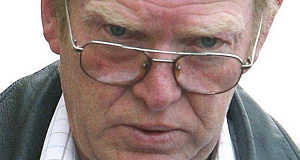 Kevin Crilly arrives at Newry Magistrates Court today