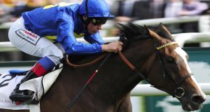 Meeznah and Frankie Dettori their way to victory in the DFS Park Hill Stakes. Meeznah and Frankie Dettori their way to victory in the DFS Park Hill Stakes.
