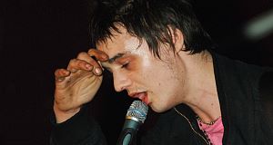Singer Pete Doherty has been hospitalised, forcing him to cancel his Irish tour.