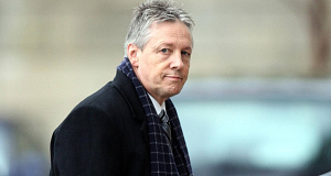 Northern Ireland First Minister Peter Robinson arrives at Parliament buildings in Stormont today. Pic: PA Northern Ireland First Minister Peter Robinson arrives at Parliament buildings in Stormont today. Pic: PA