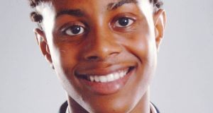Six members of a bicycle gang who murdered British schoolboy Shaquille Smith in a park were jailed for life today.