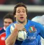 Italys Tommaso Benvenuti in action against England. Picture: INPHO