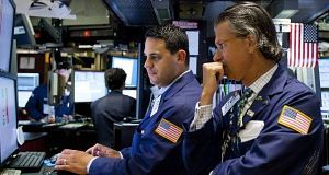 NEW YORK: the Dow Jones closed down 29.2 at 8474.9.
