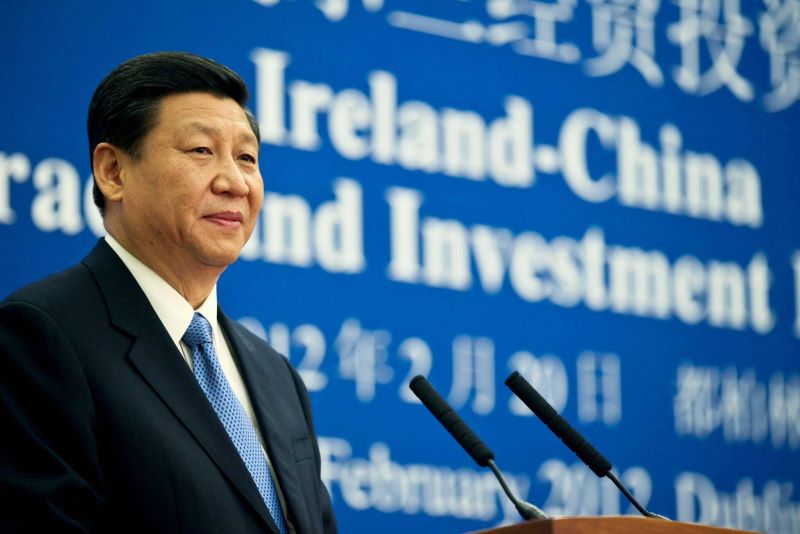 Xi Jinping at the Ireland-China trade forum