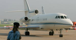 A French government plane lands today with 14-year-old Bahia Bakari on board, at Le Bourget airport, north of Paris. A French government plane lands today with 14-year-old Bahia Bakari on board, at Le Bourget airport, north of Paris.